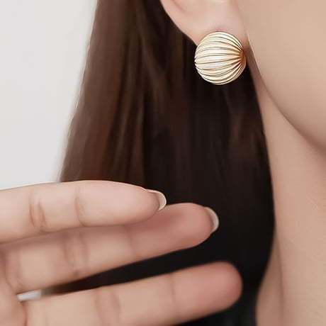 striped dome studs　NK2351