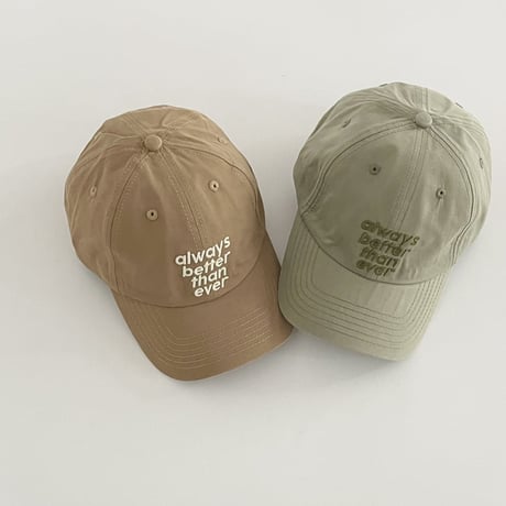 logo embroidery casual cap /5color　NK2708