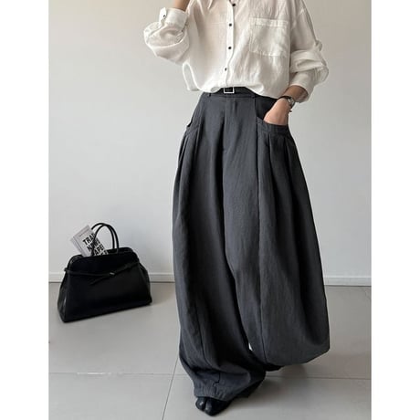 tuck wide pants　NK2647