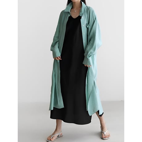 oversized long shirt /4color　NK2670