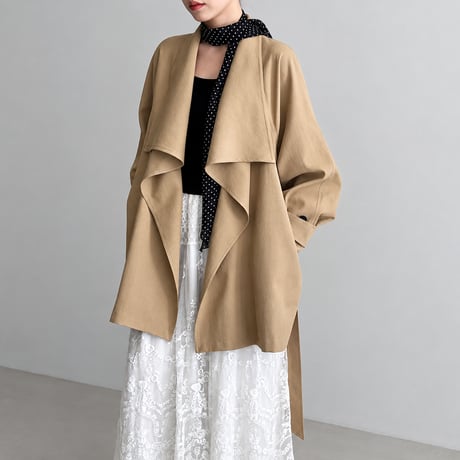 drape design coat　NK2575