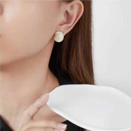 striped dome studs　NK2351