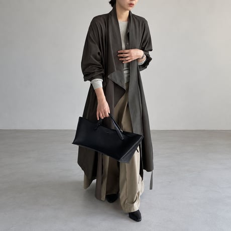 drape design long coat　NK2566