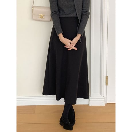 high waist a line skirt　NK2760