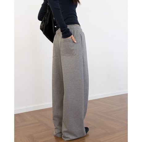 drawstring straight pants　NK2643