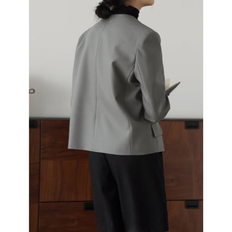 collarless tailored jacket　NK2475