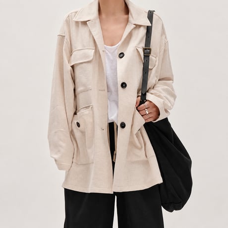 over sized safari jacket　NK2573