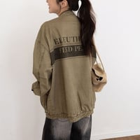 back print jacket　NK2589