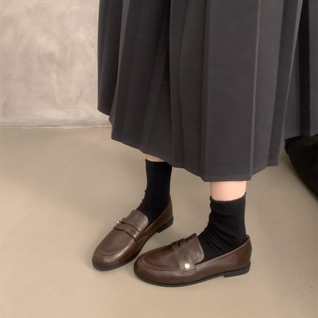 classic round toe loafer /3color　NK2701