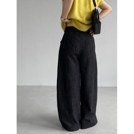 flap pocket denim pants　NK2650