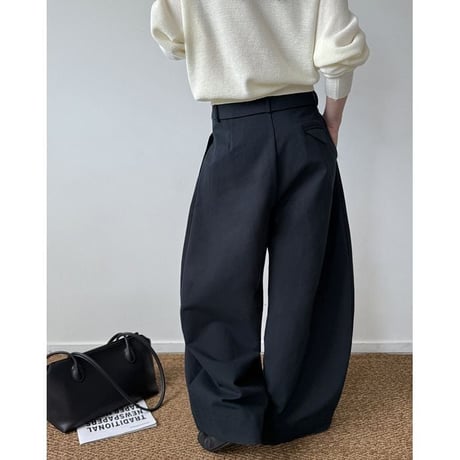 waist design wide pants　NK2652