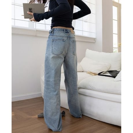 straight wide pants　NK2602