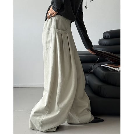 tuck wide pants　NK2647