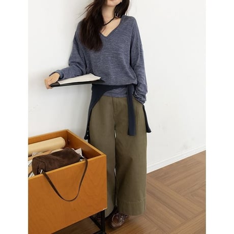nuance color pullover　NK2618