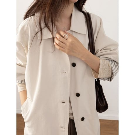 soutien collar coat　NK2588
