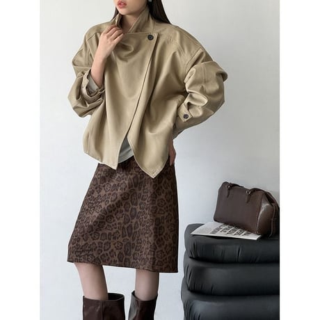 asymmetry design jacket　NK2592