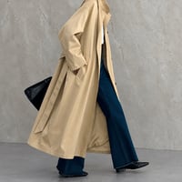 stand collar trench coat　NK2576