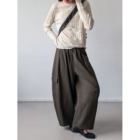 wide cargo pants　NK2651
