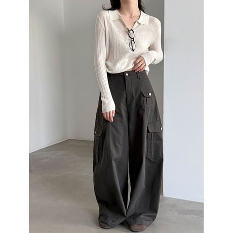 wide cargo pants　NK2599