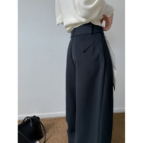 waist design wide pants　NK2652