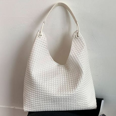 mesh weave tote bag /4color　NK2349