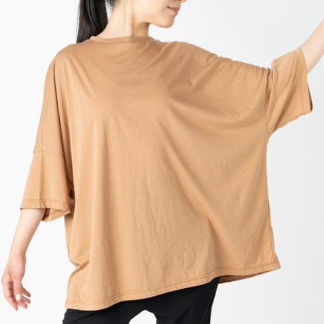 Space big tee（sand/ベージュ）