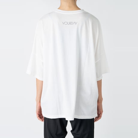 Space big tee（white jade/ホワイト）