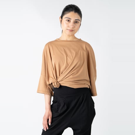Space big tee（sand/ベージュ）