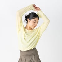 Breeze long sleeve（morning light/イエロー）