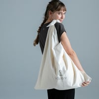 The knot tote（cotton/ホワイト）