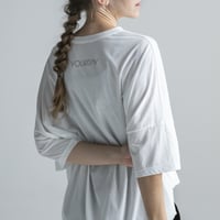 Space big tee（white jade/ホワイト）