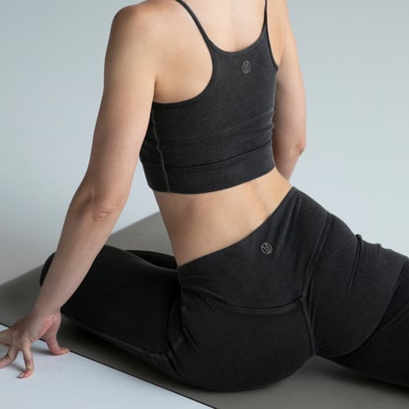 Ground denim leggings（still black/ブラック）