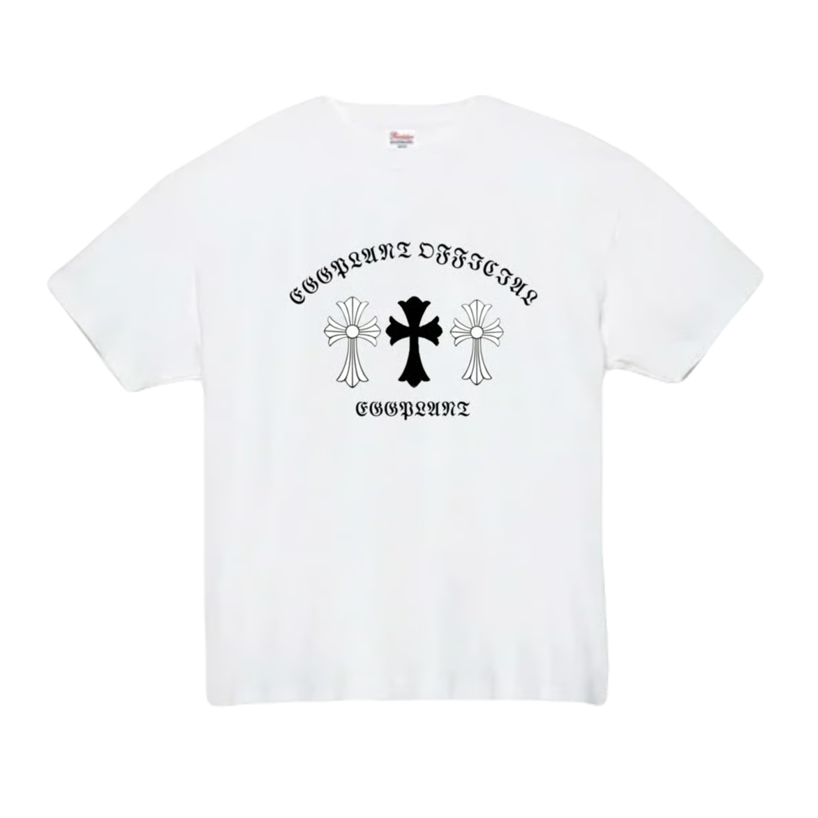 クロス】Tシャツホワイト | egg plant