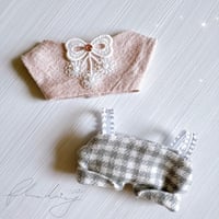 Tシャツ•サロペットセット pink