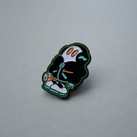 エナメルピンバッジ［ヘッドホン］