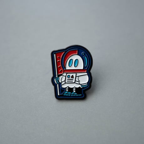 エナメルピンバッジ［ASTRONAUT］