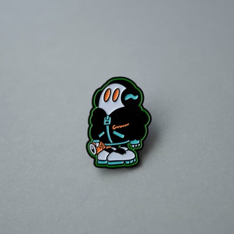 エナメルピンバッジ［ヘッドホン］