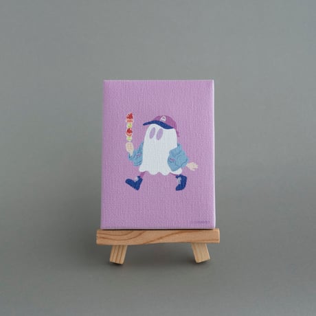 おばけちゃんのミニキャンバス(5種)