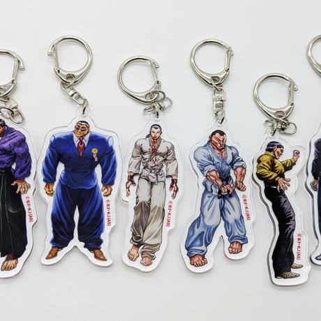 【2026年10月下旬以降発送予定】アクリルキーホルダー【餓狼伝 原画展】