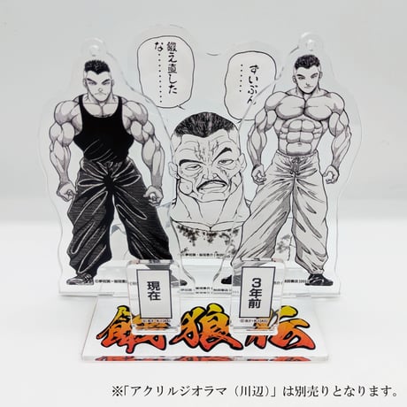 【2026年10月下旬以降発送予定】アクリルスタンドセット（丹波文七）【餓狼伝 原画展】