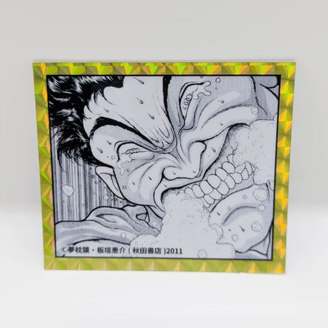 【2026年10月下旬以降発送予定】苦悶顔ステッカー（全11種）【餓狼伝 原画展】