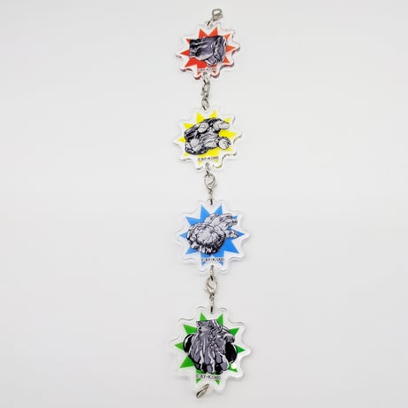 【2026年10月下旬以降発送予定】アクリルチャームセット（ランダム・２個１組）【餓狼伝 原画展】