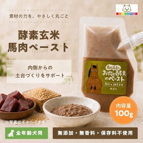 酵素玄米馬肉ペースト　100g