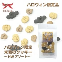 ハロウィン限定パッケージ！米粉のクッキー （おばけアソート） 30ｇ