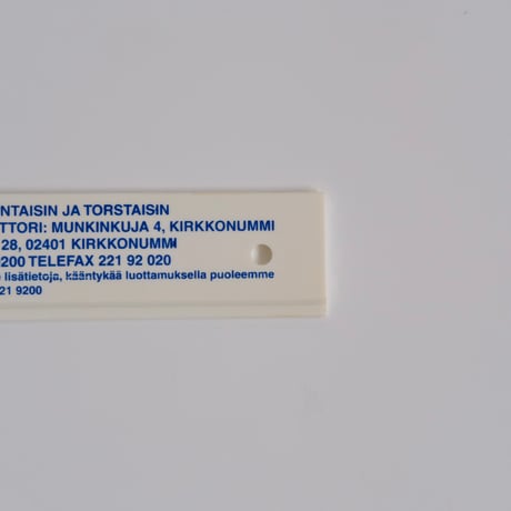 Kirkkonummen Sanomat Ruler (B)