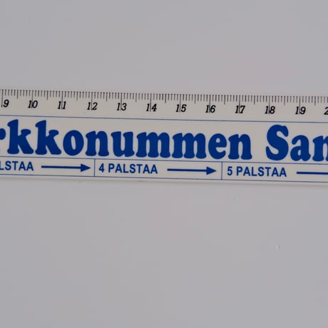 Kirkkonummen Sanomat Ruler (A)