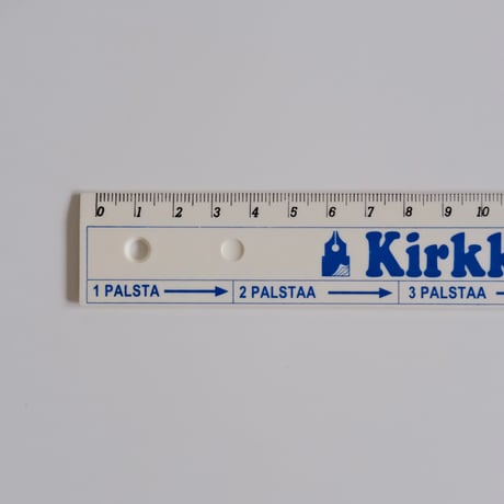 Kirkkonummen Sanomat Ruler (B)