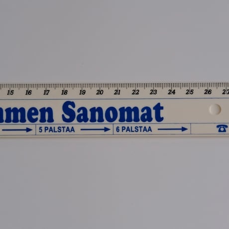 Kirkkonummen Sanomat Ruler (C)