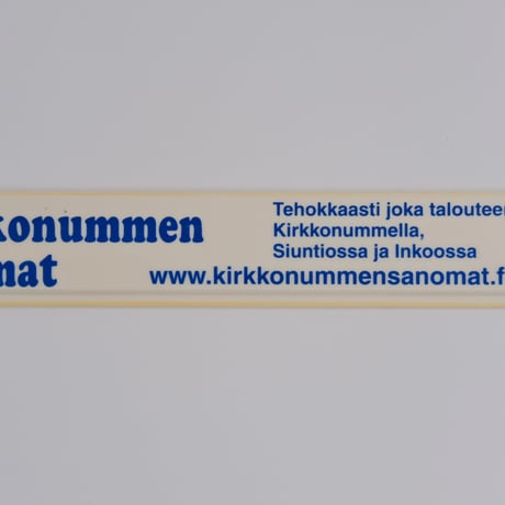 Kirkkonummen Sanomat Ruler (C)