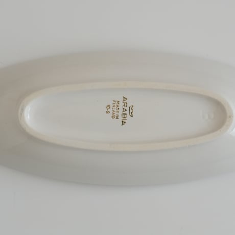 ARABIA OVAL PLATE (A)